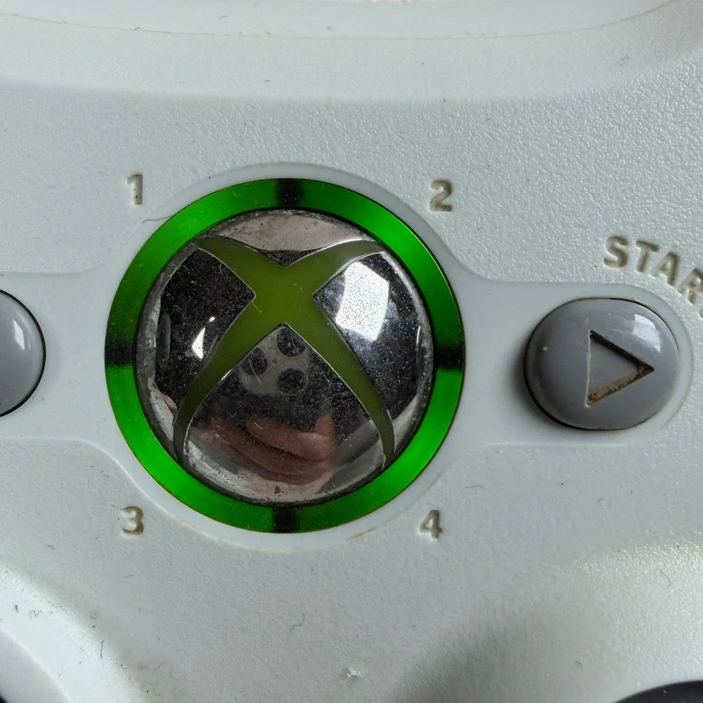 Official‎ Microsoft Xbox 360 Wireless Controller OEM Genuine With Back Cover